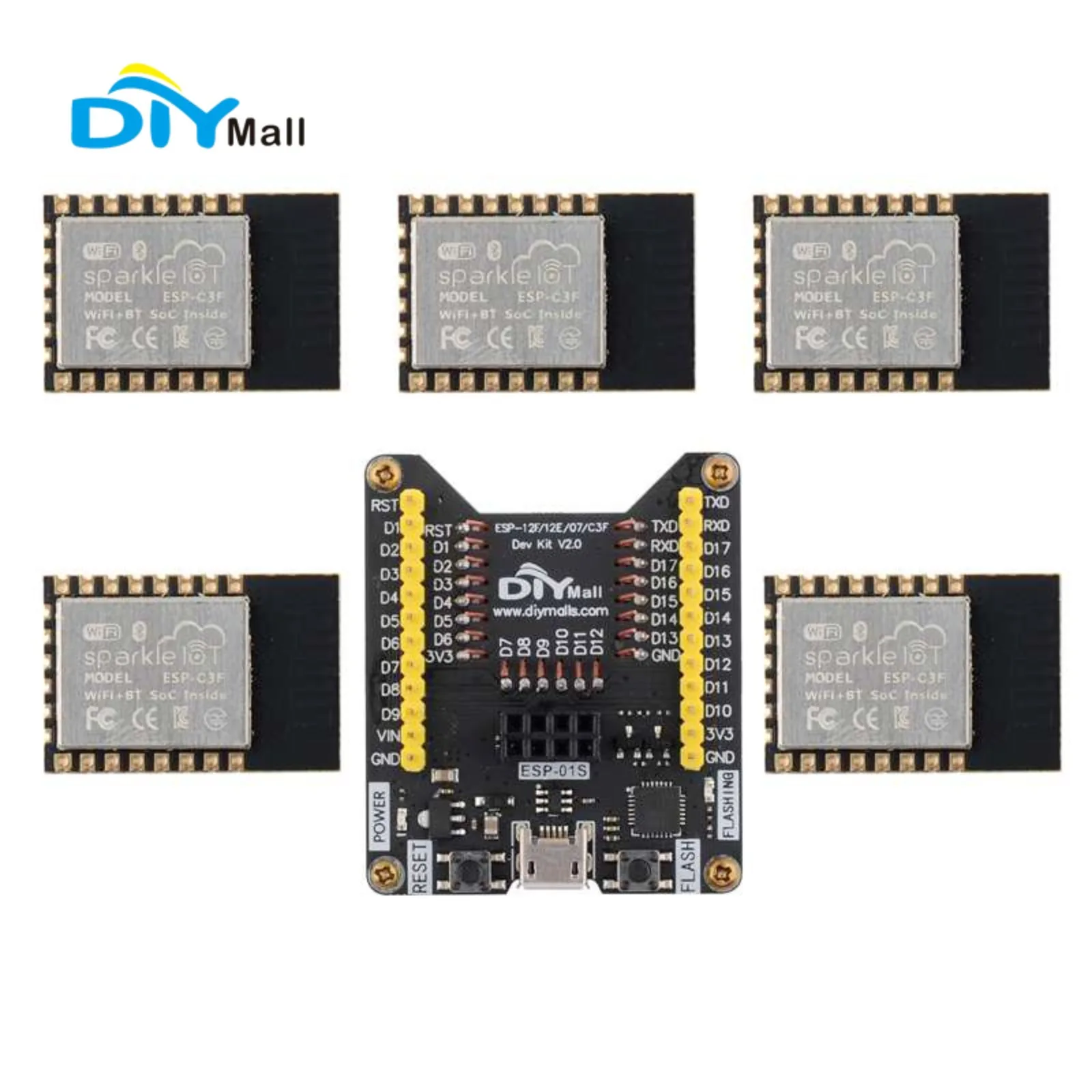 Esp8266 - ESP32-C3F WiFi+BT Module 32-bit RISC-V Single-core