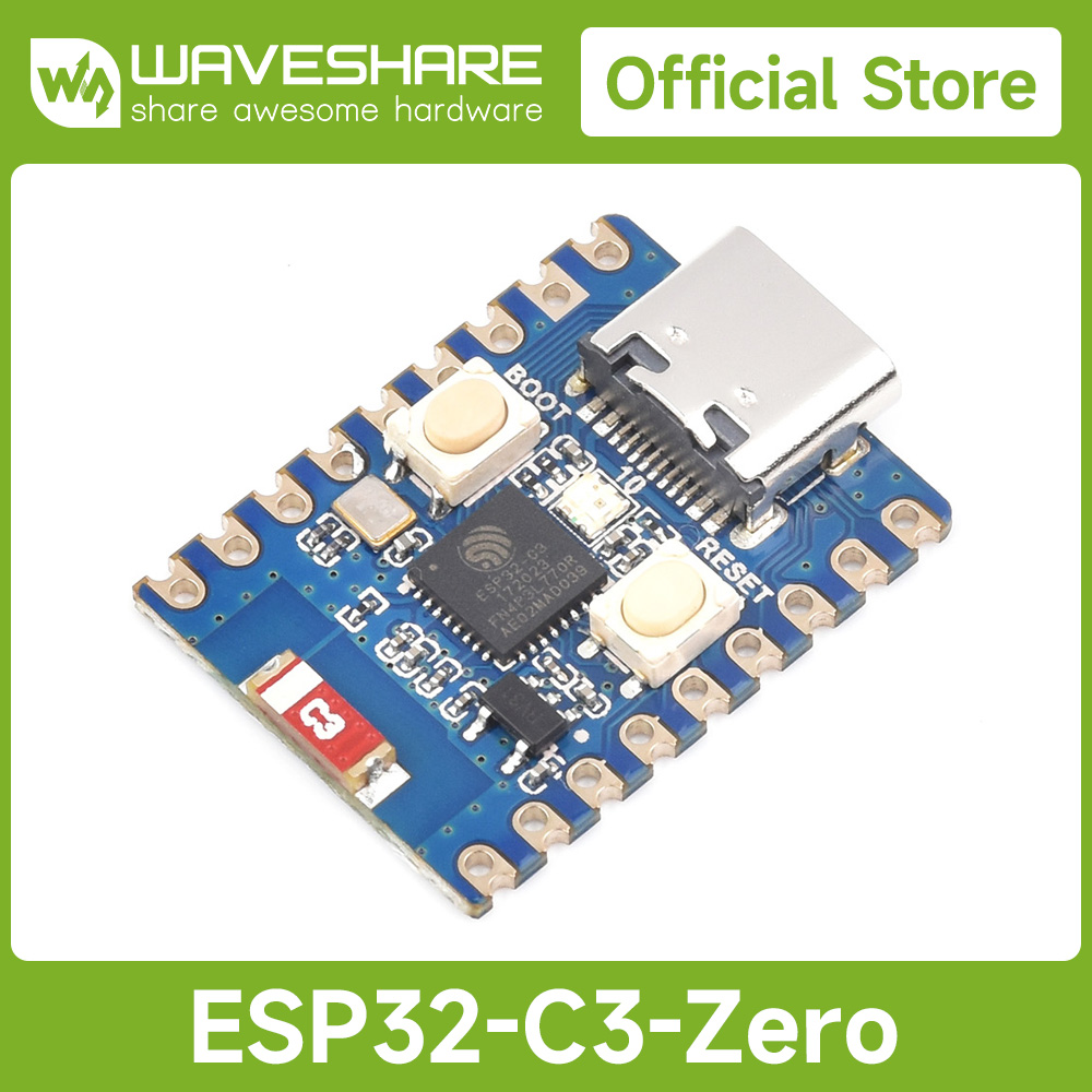 Esp32 Development Board - Waveshare ESP32-C3 Zero Mini Development Board,