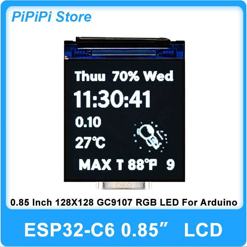 ESP32 C6 0.85 Inch 128X128 IPS - Esp32 C6 review and price