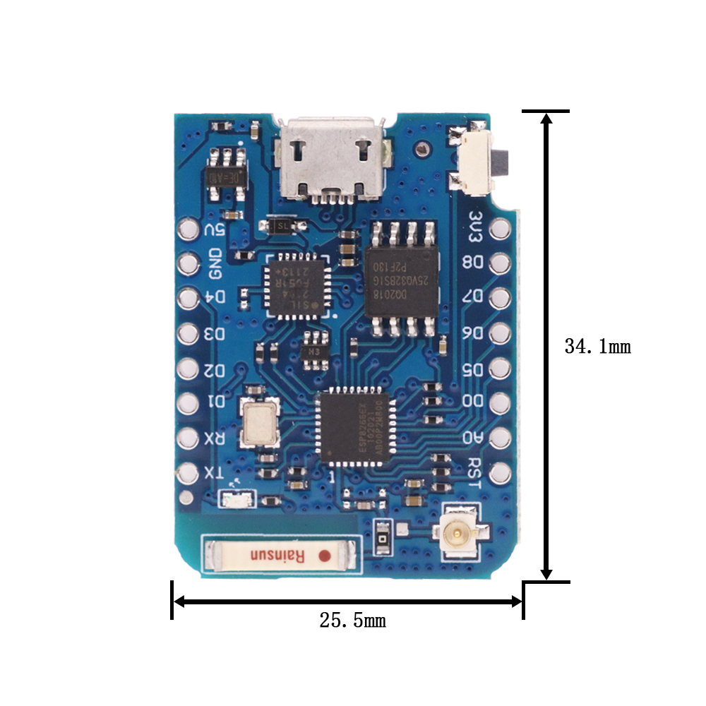 WeMos D1 Mini Pro V3.0 NodeMcu - Esp8266 Nodemcu review and price