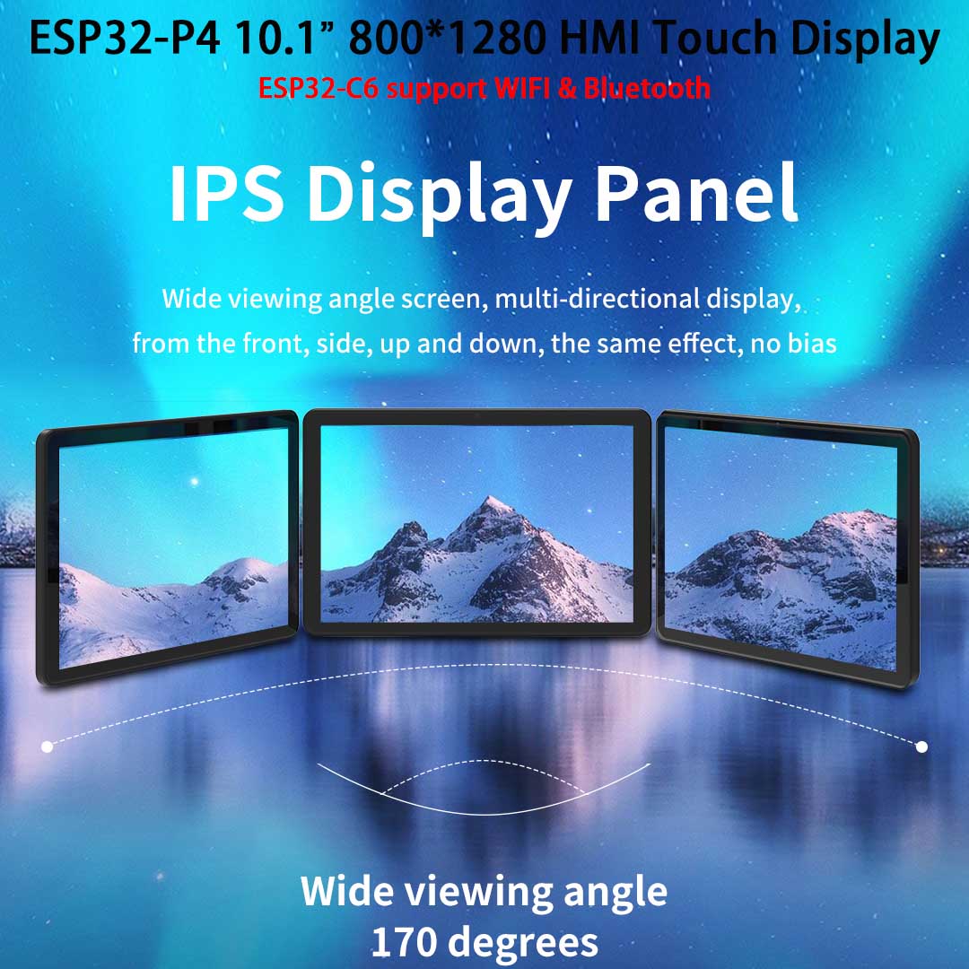 ESP32-P4 10.1 inch 800*1280 IP - Esp32 P4 review and price