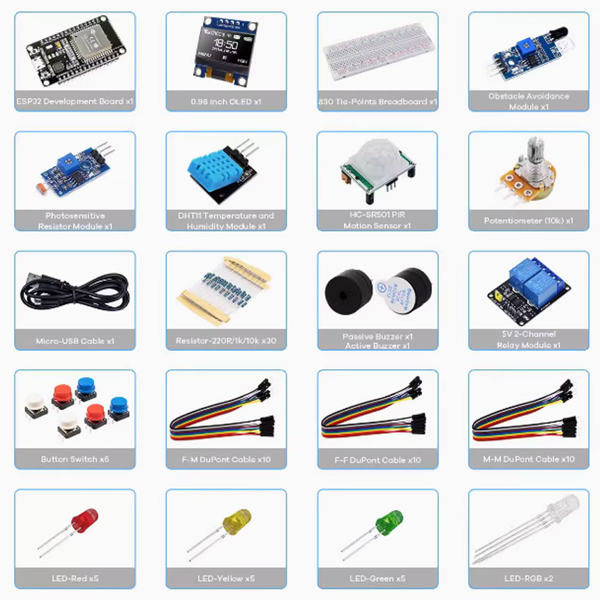 Creator Kit for  Projects Star - Esp32 Devkit review and price