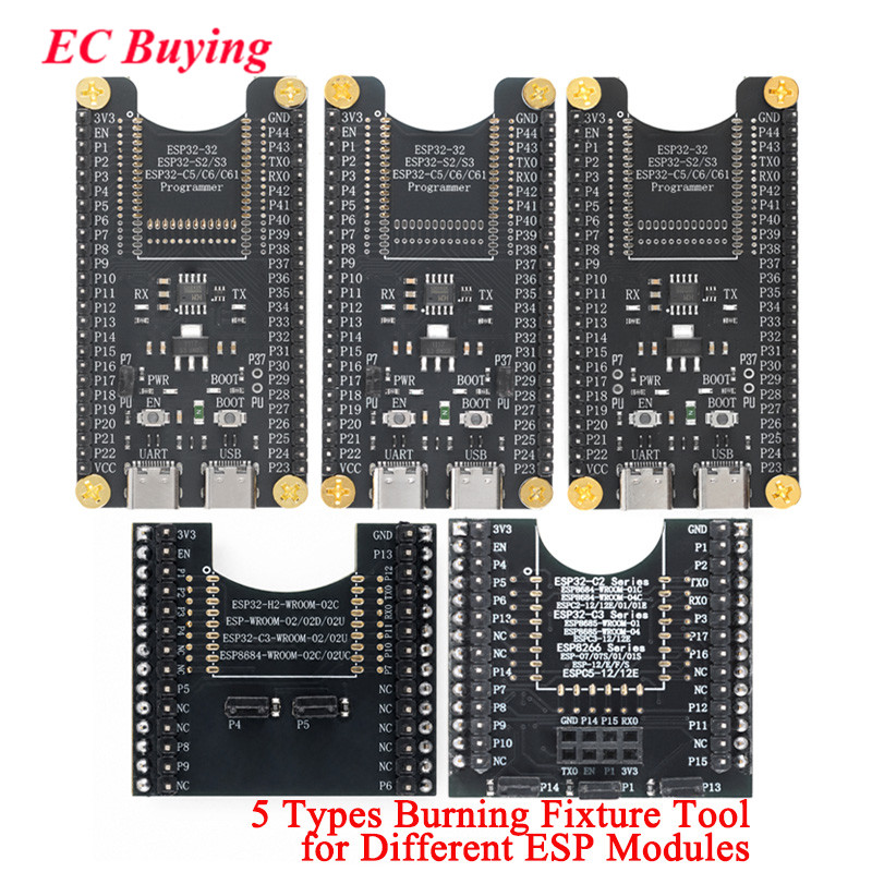 Test Burning Fixture Tool ESP3 - Esp32 S2 review and price