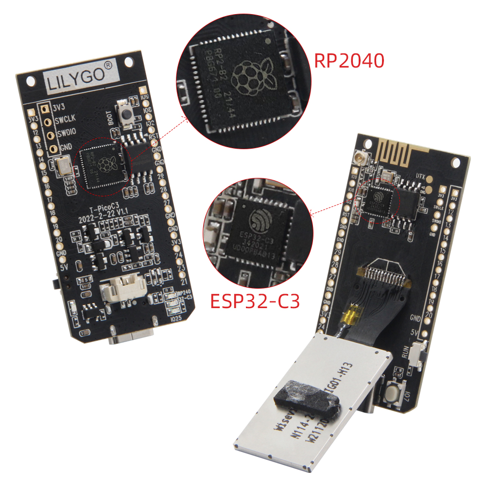 LILYGO® T-PicoC3 PicoPro 1.14- - Esp32 C6 review and price