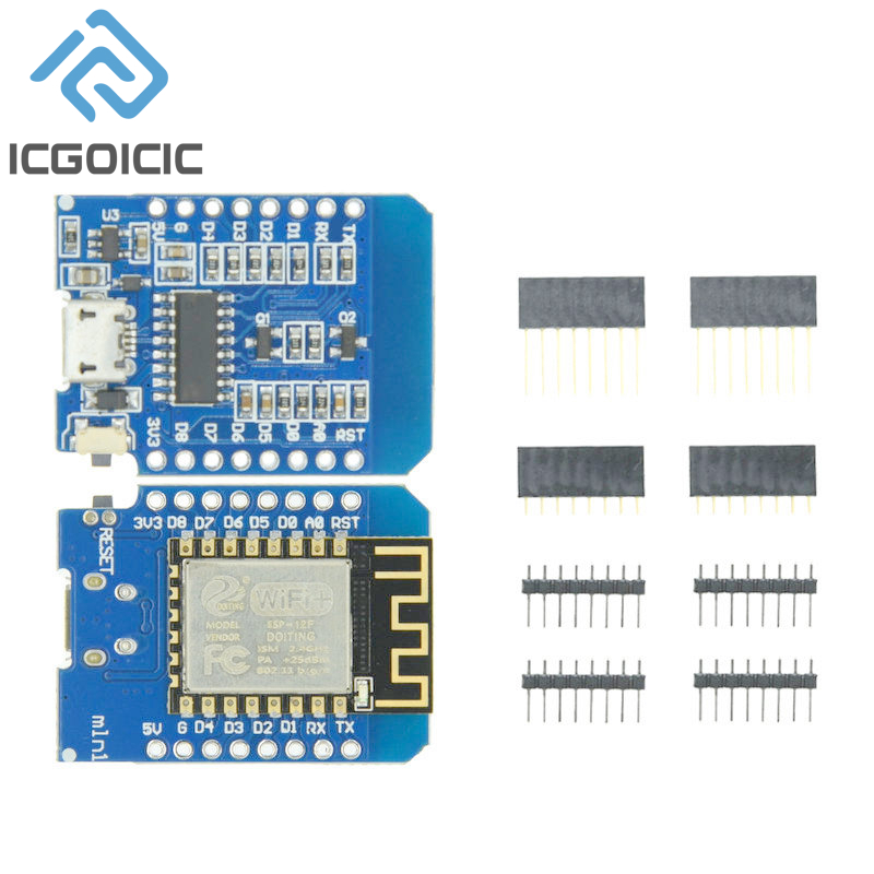 D1 Mini-Mini NodeMcu 4M Bytes  - Esp8266 Nodemcu review and price